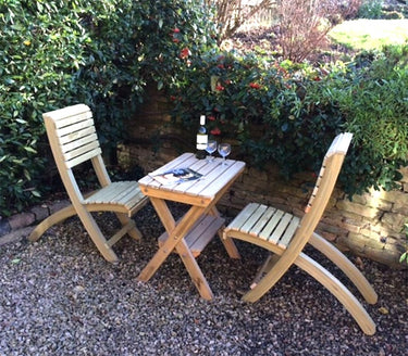 Rosa Table plus 2 Viking Chairs